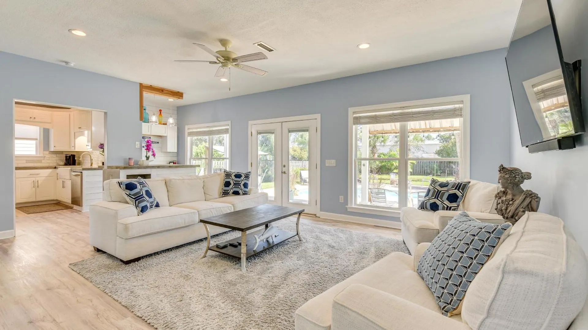 Panama City Beach Home And Pool, 4 Mi To Pier Park Holiday home